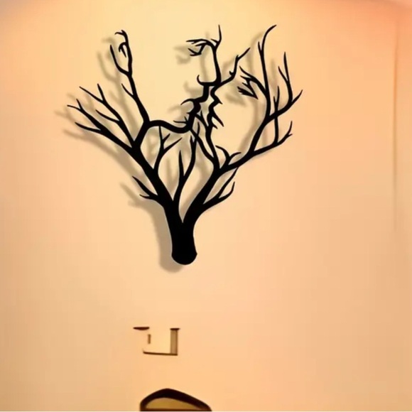 Black Tree Branch Wall Decor - Picture 1 of 11